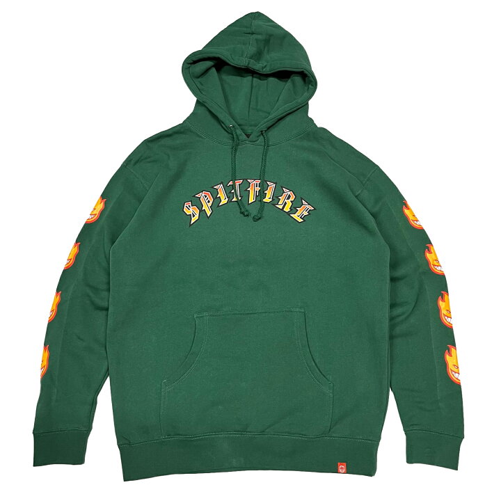 楽天市場】【 SPITFIRE / OLD E BIGHEAD FILL SLEEVE HOODIE / DARK 