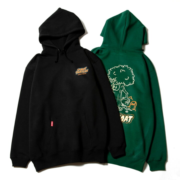 楽天市場】【 SABBAT13 / SCAPEGOAT HOODIE / BLACK 】 サバト 