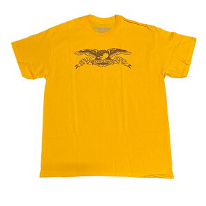 �y ANTI HERO / BASIC EAGLE S/S TEE / GOLD �z �A���^�C�q�[���[ �A���`�q�[���[ ���� T�V���c �S�[���h �R���F �C�G���[ �� �X�P�[�g�{�[�h �X�P�{�[ ��������