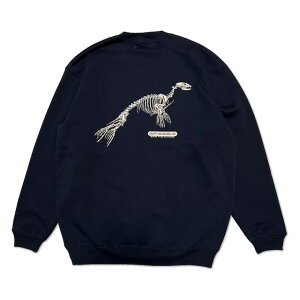 �y Greebie / Skull seal Sweat / NAVY �z�@�O���[�r�[�@�N���[�l�b�N�@�X�E�F�b�g�@�g���[�i�[�@�l�C�r�[�@���@��������