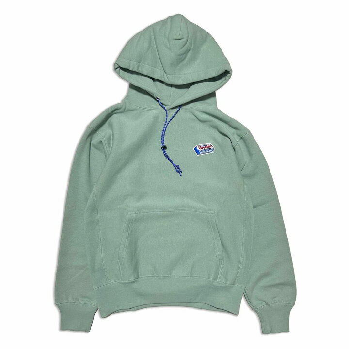 楽天市場】【 Greebie / Chocolate symbol Hoodie / DULL GREEN 