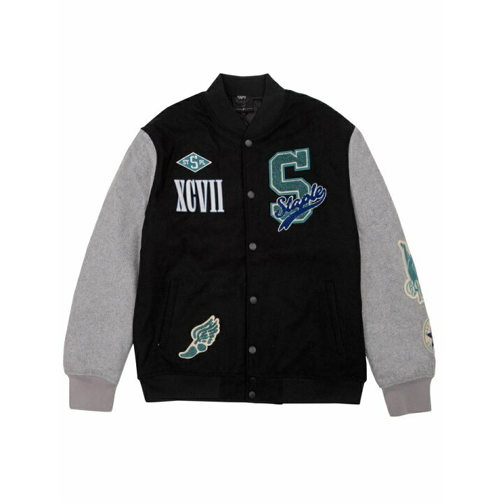 楽天市場】【 STAPLE / ELDRIDGE WOOL VARSITY / BLACK 】 ステイプル 