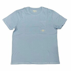 【 STAPLE / HAMPTON WASHED PKT TEE / BLUE 】　ステイプル　ピジョン　Tシャツ　半袖　ポケット付　ポケT　ブルー　ライトブルー　水色　送料無料