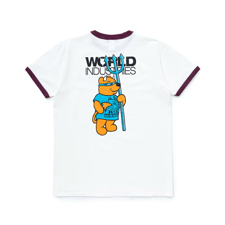 楽天市場】【 WORLD INDUSTRIES / DEVIL BEAR RINGER SS TEE / OFF 