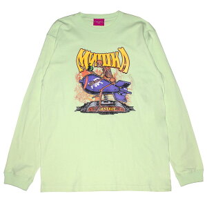 �y MISHKA / END IT NOW L/S TEE / MILKY LIME �z �~�V�J�@T�V���c�@�����@����T�@�~���L�[���C���@���C���@���C�g�O���[���@��������