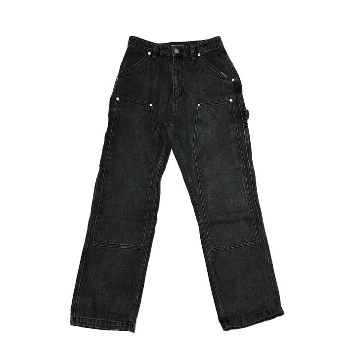 楽天市場】【 MISHKA / DENIM PAINTER PANTS / BLACK 】 ミシカ パンツ 