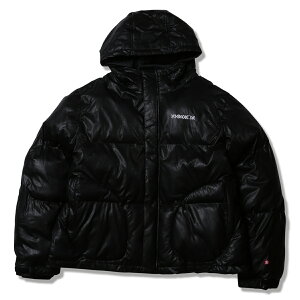 �y ANIMALIA / PUDDING PU LEATHER JACKET / BLACK �z �A�j�}���A �A�E�^�[ �p�f�B���O �W���P�b�g �u���]�� ���� ���U�[ �t�F�C�N���U�[ ���� �u���b�N ��