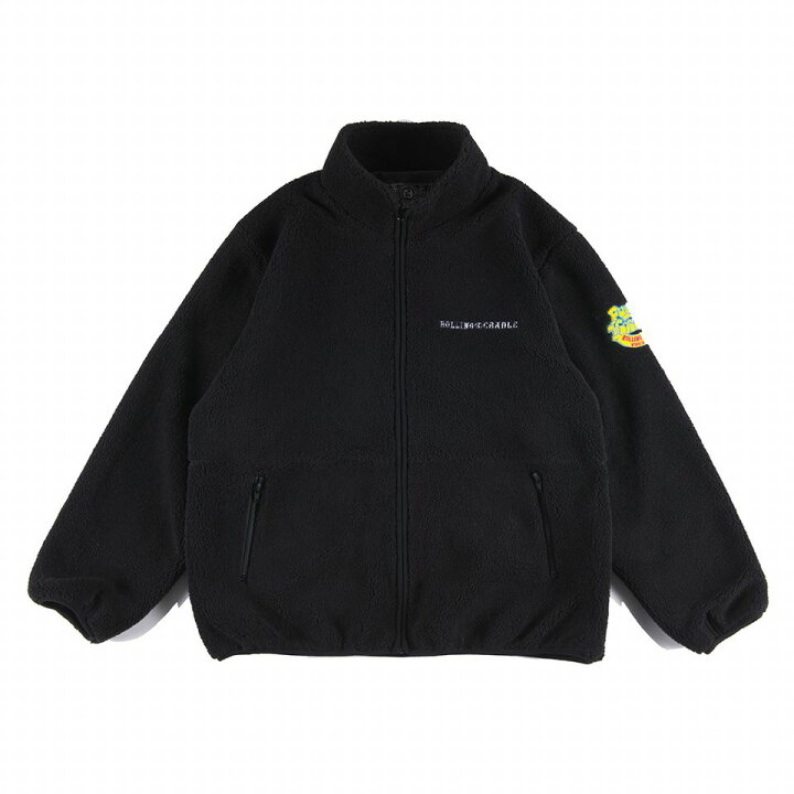 楽天市場】【 ROLLING CRADLE / FLEECE JKT / BLACK 】 ローリング 