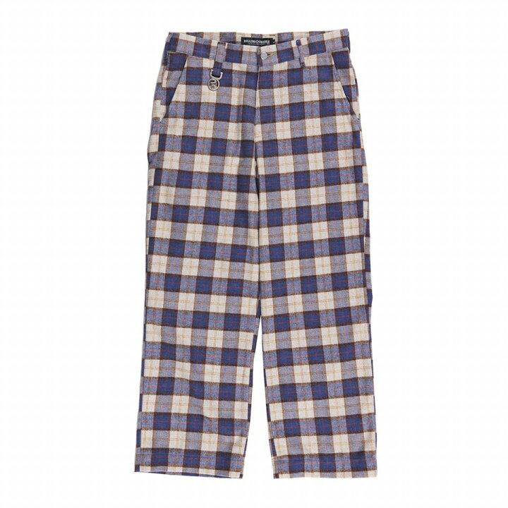 楽天市場】【 ROLLING CRADLE / ORDINARY CHECK PANTS / WHITE 