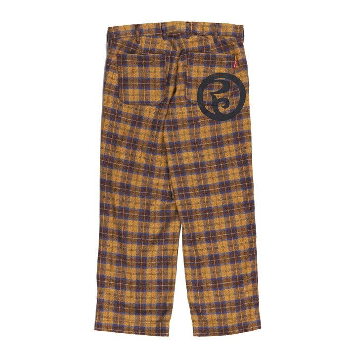 楽天市場】【 ROLLING CRADLE / ORDINARY CHECK PANTS / YELLOW 