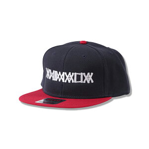 �y ANIMALIA / 6 PANELS CAP - Logo / NAVY �� RED x WHITE �z �A�j�}���A�@�L���b�v�@�t���b�g �X�i�b�v�o�b�N 2�g�[�� �l�C�r�[ �� ���b�h �� ��������