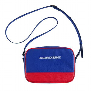 �y ROLLING CRADLE / 2TONE SHOULDER BAG / BLUE �z ���[�����O�N���C�h���@�����N���@�o�b�O�@�V�����_�[�o�b�O�@2�g�[���@�u���[�@�@���b�h�@�ԁ@��������