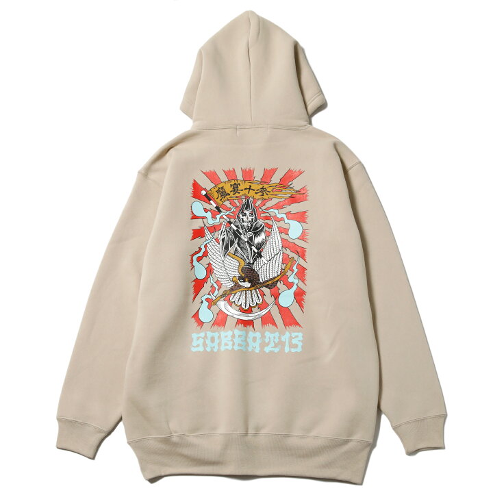 楽天市場】【 SABBAT13 / DEATH HAWK HOODIE / SAND 】 サバト 