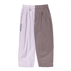 �y ROLLING CRADLE / 2TONE TUCK PANTS / PINK - BROWN �z ���[�����O�N���C�h�� �����N�� �p���c 2�g�[�� �o�C�J���[ �s���N �u���E�� ��������