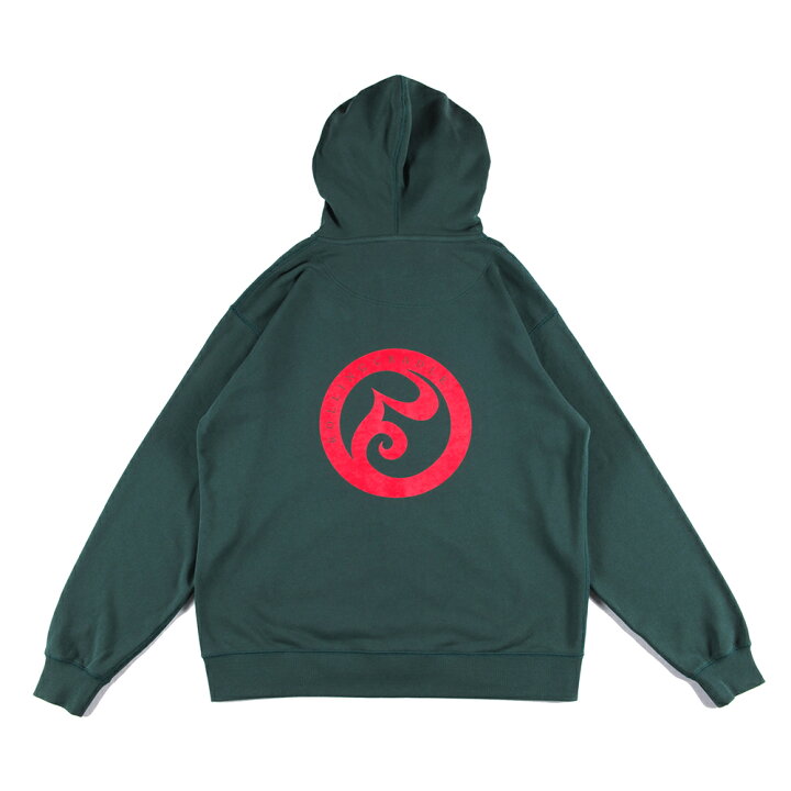 楽天市場】【 ROLLING CRADLE / LOGO LOGO ZIP HOODIE / GREEN 