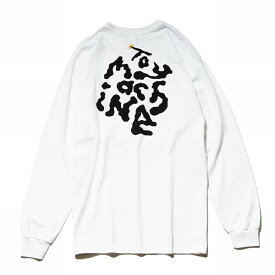 【 TOYMACHINE / MARKED MONSTER EMBROIDERY LONG TEE / WHITE 】　トイマシーン　トイマ　Tシャツ　長袖　ロンT　ホワイト　白　送料無料