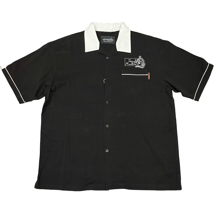 楽天市場】【 TOY MACHINE / AMONGSTIT BOWLING SHIRTS / BLACK 