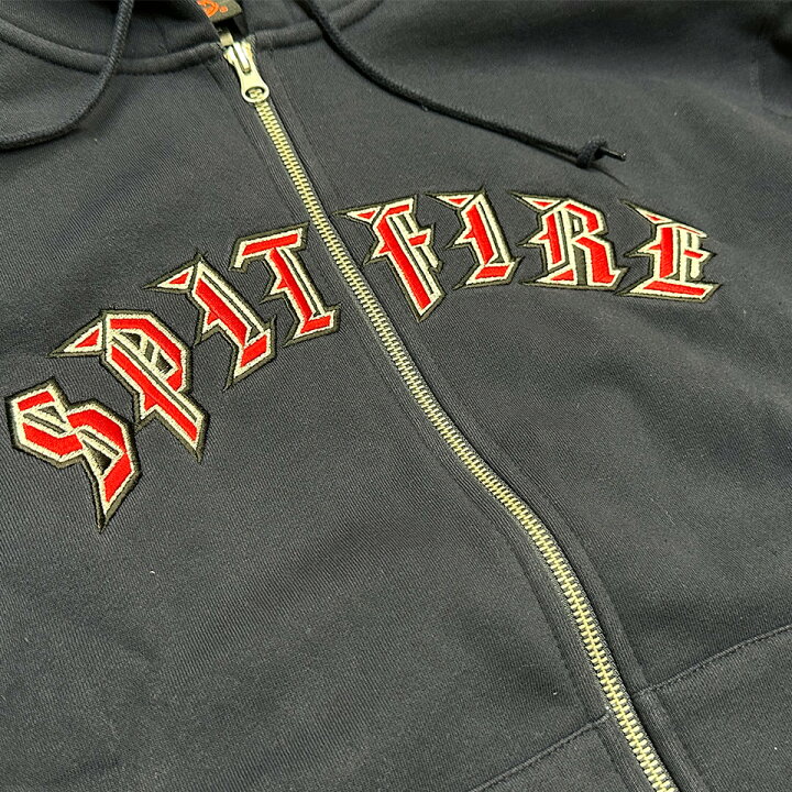 楽天市場】【 SPITFIRE / OLD E EMB ZIP HOODIE / NAVY 
