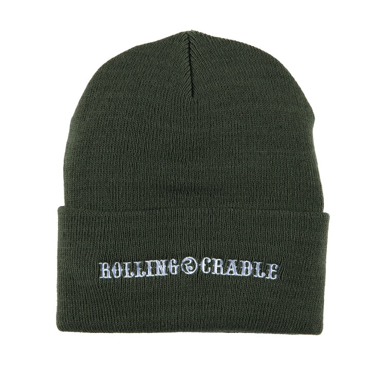 楽天市場】【 ROLLING CRADLE / LOGO KNIT CAP / OLIVE 】 ローリング 