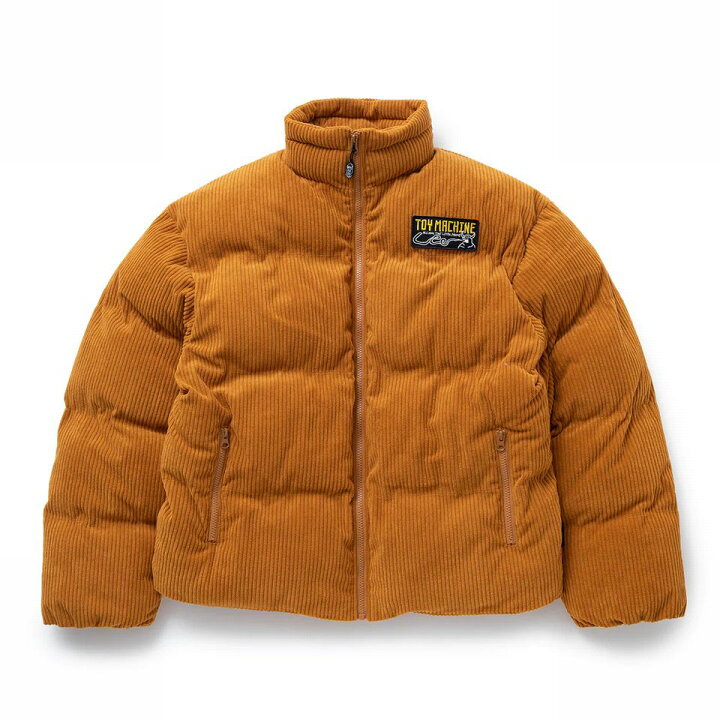 楽天市場】【 TOY MACHINE / CORDUROY PUFFER JACKET / MUSTARD 