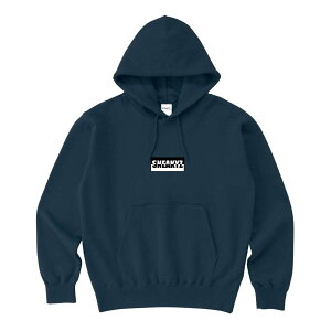 �y SNEAKYZ / BICOLOR BOX LOGO HOODIE / NAVY �z �X�j�[�L�[�Y �X�E�F�b�g �p�[�J�[ �t�[�f�B �X�m�[�{�[�h �X�P�[�g�{�[�h �l�C�r�[ ��