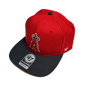 �y '47 CAPTAIN SURE SHOT Angels / RED × NAVY �z �t�H�[�e�B�[�Z�u�� �L���b�v MLB �G���[���X �c�[�g�[�� �l�C�r�[ �� ���b�h �� ��������