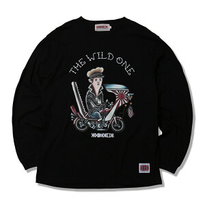 �y ANIMALIA / L/S TEE - THE WILD ONE / BLACK �z�A�j�}���A ���� T�V���c �u���b�N ���O���t�B�b�Nt�V���c �f��T�V���c �����Y �u�����h ���u�t�� ����T �����Y�����OT�V���c �u�����hT�V���c �u�����h��