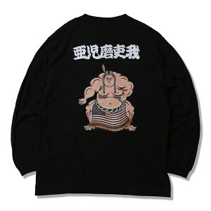�y ANIMALIA / L/S TEE - SUMO WRESTLER / BLACK �z �A�j�}���A ���� T�V���c �u���b�N ��