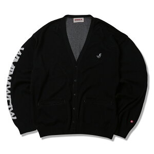 �y ANIMALIA / KNIT CARDIGAN / BLACK �z �A�j�}���A �j�b�g �J�[�f�B�K�� �R�b�g�� �A�N���� �u���b�N ��