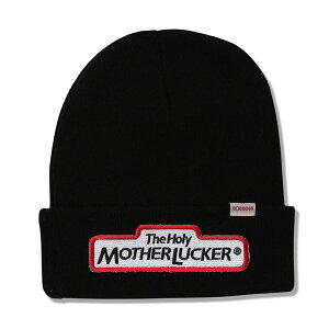 �y ANIMALIA / BEANIE - MOTHER LUCKER / BLACK �z �A�j�}���A �j�b�g�L���b�v �r�[�j�[ �u���b�N ��