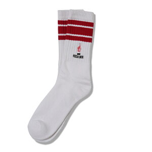 �y ANIMALIA / SOX - FUCKOFF?/ WHITE × RED �z �A�j�}���A �\�b�N�X �C�� �z���C�g �� ���b�h ��