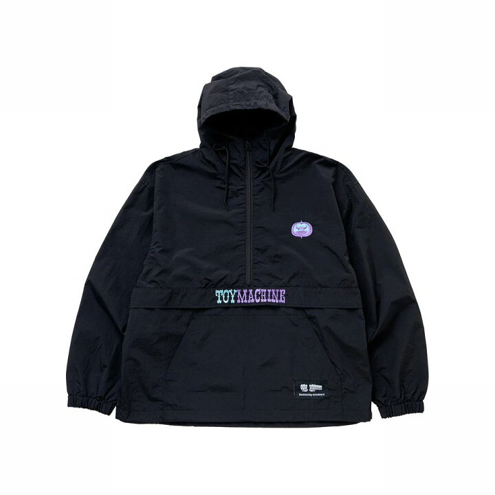 楽天市場】【 TOY MACHINE / MATOKIE MONSTER ANORAK PARKA / BLACK