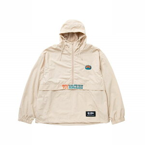 �y TOY MACHINE / MATOKIE MONSTER ANORAK PARKA / L . BEIGE �z �g�C�}�V�[���@�g�C�}�@�A�m���b�N �p�[�J�[ ���C�g �x�[�W��