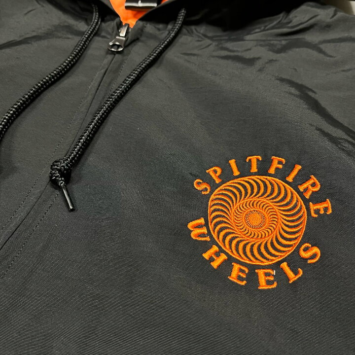 楽天市場】【 SPITFIRE / OG CLASSIC NYLON HOOD JKT / BLACK 