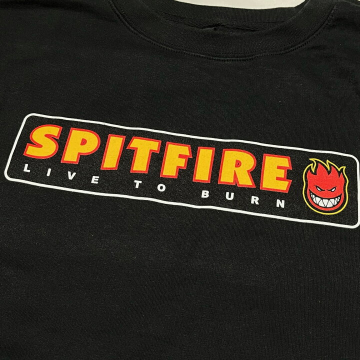 楽天市場】【 SPITFIRE / LTB CREW SWEAT / BLACK 】 スピットファイア 