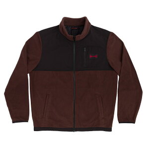 �y INDEPENDENT / SPAN PANELLED ZIP POLAR JKT / DARK CHOCO �z�C���f�B�y���f���g �t���[�X �W���P�b�g �u���]�� �u���E�� �� �X�P�[�g�{�[�h�u�����h�A�E�^�[ �u�����h�W���P�b�g �u�����h�u���]�� �t��