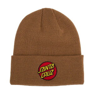 y SANTA CRUZ / CLASSIC DOT BEANIE / BROWN SUGAR z T^N[Y jbgLbv r[j[ uE  XP[g{[h Xm[{[h