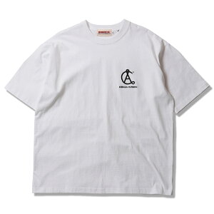 �y ANIMALIA / AC LOGO USA cotton TEE / WHITE �z �A�j�}���A ���� T�V���c �w�r�[�I���X US�R�b�g�� �z���C�g ��