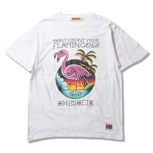 �y ANIMALIA / FLAMINGO S/S TEE / WHITE �z �A�j�}���A ���� T�V���c �z���C�g ��