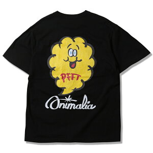 �y ANIMALIA / PFFT S/S TEE / BLACK �z �A�j�}���A ���� T�V���c �u���b�N ��