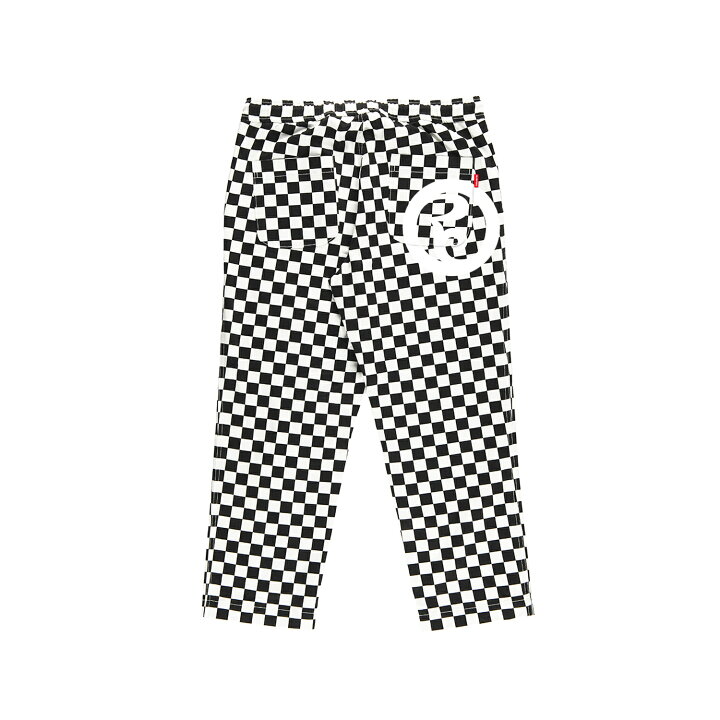 楽天市場】【 ROLLING CRADLE / RC CHECKER WIDE PANTS / WHITE 