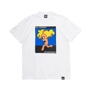 �y TOY MACHINE / [HEAVY WEIGHT] EARLY SECT SS TEE / WHITE �z �g�C�}�V�[�� ���� T�V���c �z���C�g �� �X�P�[�g�{�[�h �w�r�[�E�F�C�g �w�r�[�I���X