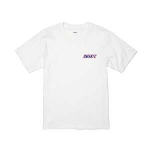 �y SNEAKYZ / CHOCO BAR LOGO S/S T-SHIRT / WHITE �z �X�j�[�L�[�Y ���� T�V���c �z���C�g �� �X�m�[�{�[�h �X�P�[�g�{�[�h