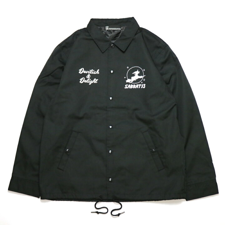 楽天市場】【 SABBAT13 / SABBAT COACH JKT / BLACK 】 サバト 