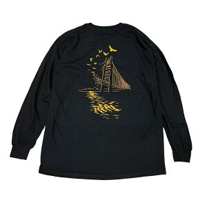 �y REAL / COMMUTE L/S TEE / BLACK �z ���A�� ���� T�V���c �u���b�N �� �X�P�[�g�{�[�h