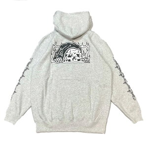 �y LURKING CLASS / FLAMING HOOD / ASH �z ���[�L���O�N���X ���[�L�� �X�E�F�b�g �p�[�J�[ �t�[�f�B �A�b�V�� �O���[ ��������