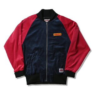 �y ANIMALIA / VELOUR TRACK JACKET / NAVY �z �A�j�}���A �W���[�W �g���b�N�W���P�b�g �x���A �l�C�r�[ ��