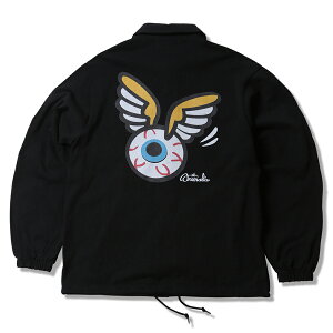 �y ANIMALIA / 10oz COTTON COACH JACKET / BLACK �z �A�j�}���A �W���P�b�g �R�[�`�W���P�b�g �R�b�g�� �u���b�N ��