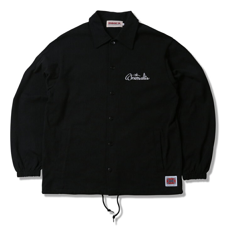 楽天市場】【 ANIMALIA / 10oz COTTON COACH JACKET / BLACK 