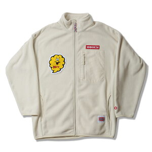 �y ANIMALIA / FLEECE JACKET / NATURAL �z �A�j�}���A �W���P�b�g �t���[�X �i�`������ �x�[�W�� �A�C�{���[